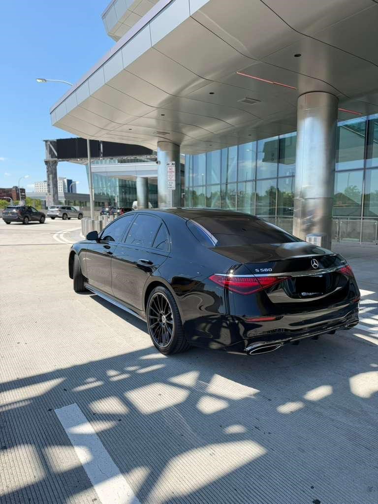 Luxury Sedan Rear