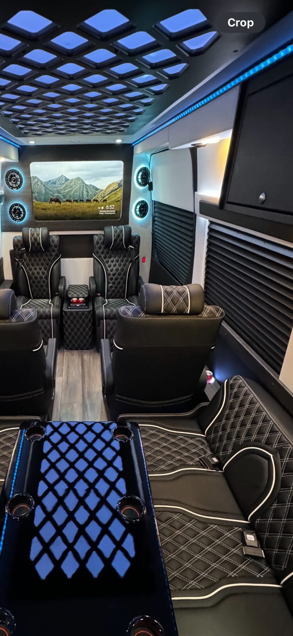 Luxury Van Interior
